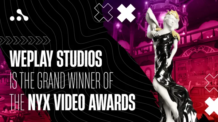 WePlay Studios is the Grand Winner of the NYX Video Awards for contribution to Astra Carnival: The Prince Cup Invitational. Visual: WePlay Studios