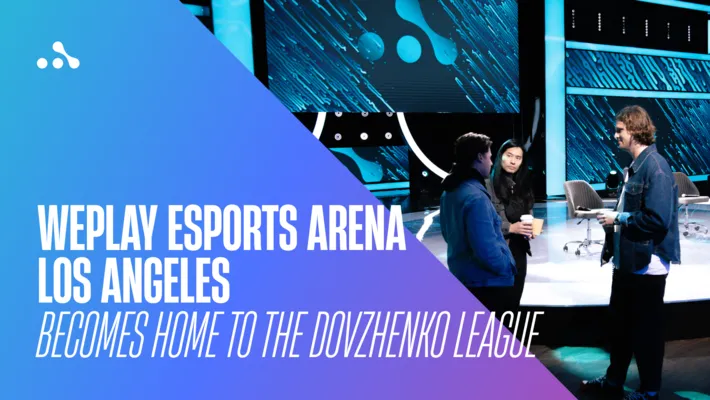 WePlay Esports Arena Los Angeles becomes home to the Dovzhenko League, a Ukrainian-American filmmaking community. Visual: WePlay Holding